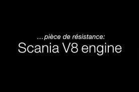 国际V8日：斯堪尼亚V8发动机 1827个零件组成的工艺品图片