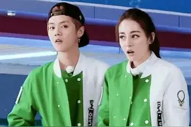 鹿晗迪丽热巴不在一起太可惜？穿什么都像情侣装图片