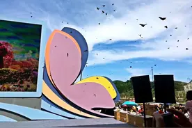 一万只蝴蝶飞舞！吴兴原乡蝴蝶文化旅游节启动图片