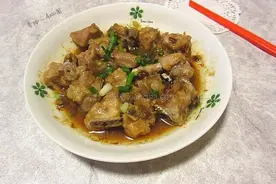 黄豆酱蒸排骨图片