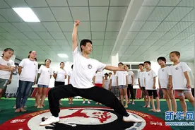 河北衡水：“武”动暑假图片