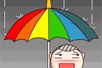 “文明爱心伞”有话说：下雨了，我护你回家；雨停了，请送我回“架”图片