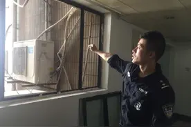 女子跳楼被丝袜勾住坠至26楼空调外机，还要轻生被救下图片