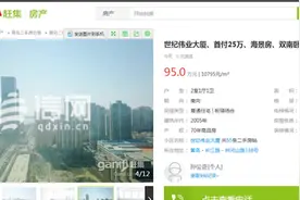 售卖未满两年房屋给客户 中驰房产被罚25000元图片