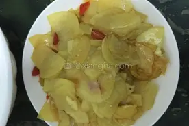 清炒土豆片图片