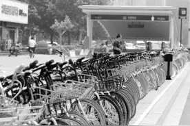“共享单车+地铁” 石家庄市民出行新方式图片