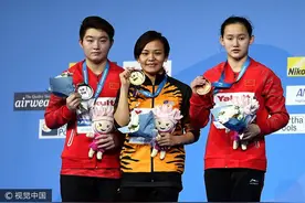 跳水世锦赛女子单人10米台 马来西亚黑马创历史图片