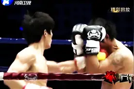 "死神"方便重拳暴打K1“飞膝王子” 实力碾压泰拳王霸气获胜图片