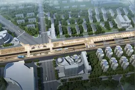 东方茂圆盘拆除，514车站搬迁，城际铁路城区标段即将启动图片