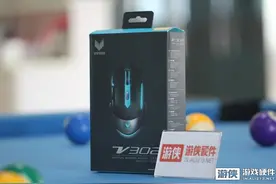 手感加强！雷柏V302幻彩RGB电竞游戏鼠标开箱上手图片