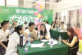 房展会市民火爆看房的背后图片