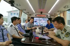 公安、消防、卫生等部门合力护航长春汽博会图片