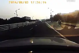 320国道怒追黄龙600，没想到悲剧了，结果自己看吧！图片