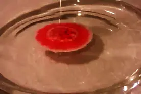 30%浓度的过氧化氢遇到血液后的反应，看上去真恐怖！视频封面