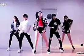 中国5位美女模仿Bigbang舞蹈 真是有模有样！图片