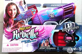 Hasbro 孩之宝 NERF REBELLE 热火 木兰密信系列开箱晒单图片