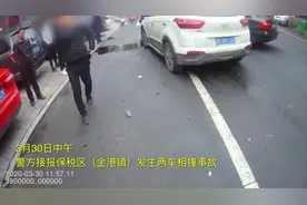 离奇车祸！男子开车带炭盆去烧烤致缺氧撞车图片