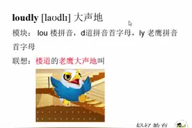 译林版六年级下册loudly 大声地，快速记忆的简单技巧