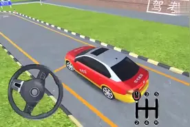 科目二-第一视角模拟操作与解说曲线行驶要领，一看就会的操作图片