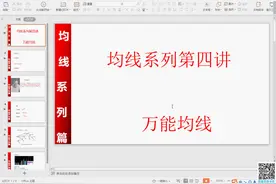 均线系列篇第四讲：万能均线视频封面