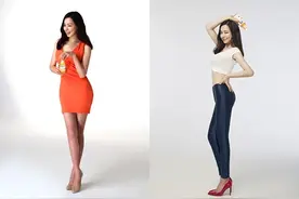 韩国女艺人李荷妮拍减肥产品广告秀健美身材图片