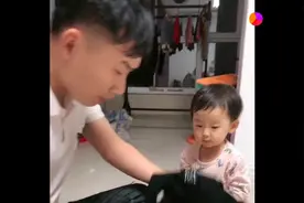 这么可爱的东北小萝莉，接下来一幕真搞笑，简直萌翻了图片
