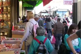 走访世界最大唐人街：美国旧金山唐人街 商家大都讲粤语视频封面