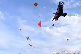 正是风筝好时节且放且注意图片