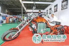 中国（昆明）国际新能源汽车及电动车展览会开幕 酷炫电动“哈雷”8000元入手图片