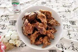 椒盐鸭架块图片