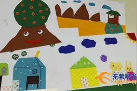 虎门：雏鹰布贴画创意DIY活动 展示不一样的创意图片