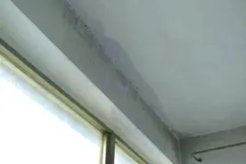 房顶频频渗水 顶层业主很无奈图片