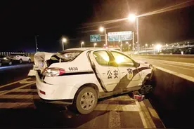 郑州交警深夜执勤出事故 妻子:遇到老公上夜班 总是担心得难以入眠图片