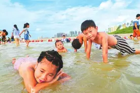 走！去开封银滩晒“日光浴”图片