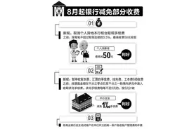扩散｜多项银行收费8月起取消！一文看懂银行账户收费规定→图片