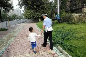 5岁男孩跑不见了！小小的他凭自己的智慧，楞是从1公里外安全到家图片