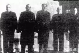 毛泽东与他早年的校长张干图片