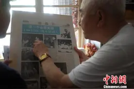 通讯：86岁战斗英雄“建军90周年”忆激情岁月图片