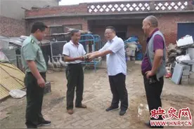荥阳高村峥嵘岁月不忘初心 “八一”慰问共叙深情图片