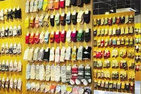 一双来自的诸暨“珍珠袜” 美国第一丝袜品牌来合作图片