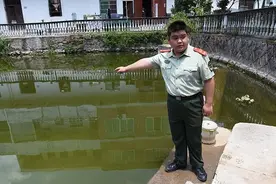 满满正能量 金东籍兵哥哥回乡探亲救人不留名图片