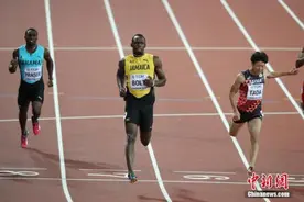 男子百米大战：博尔特不敌加特林摘铜谢幕 苏炳添位列第八图片