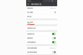 微信内测“群小程序”：用户可以看到群内好友分享过的小程序图片