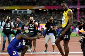 加特林世锦百米摘金被嘘 博尔特声援：是优秀对手图片