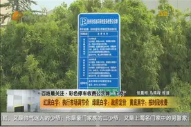 徐州彩色停车收费公示牌“上岗”图片