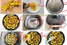 香甜可口的肉桂甜橙南瓜 淋上蜂蜜味道更佳图片