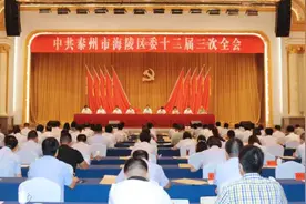 陈翔：务实争先 奏响“两聚一高”海陵最强音图片