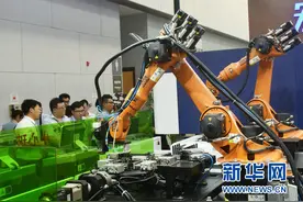 第十三届天津机械博览会在梅江会展中心举行图片