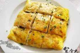 武汉牛肉豆皮 虽然制作比较麻烦但太好吃了！图片