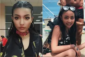 《嘻哈》VAVA全素颜出镜 与舞台上霸气模样相差大图片